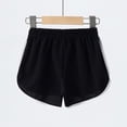thumbnail image 2 of Unisex Kids Solid Athletic Shorts, White Binding Elastic Waist Summer Beach Sports Shorts for Boys Girls 2â12 Years, 2 of 7