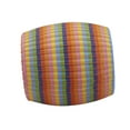 thumbnail image 6 of Household Essentials Handwoven Resin Barrel Side Table, Multicolor, 6 of 9