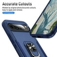 thumbnail image 2 of Decase Compatible with Google Pixel 9 Pro XL Case,Heavy Duty Full Body Phone Cover Built in Ring Holder Kickstand,Blue, 2 of 9