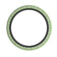 thumbnail image 2 of Elastic Steering Wheel Cover, cute smile frog green Stretch Thickening Car Steering Wheel Cover Women Men, Steering Wheel Protector Universal 15 in, 2 of 7