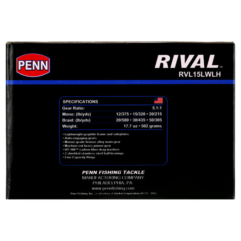 Penn Rival Level Wind Reel