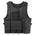 thumbnail image 1 of Chaleco táctico Molle para entrenamiento, airsoft, paintball, combate, Swat, asalto, ejército, tiro, caza, exteriores, 1 of 4
