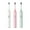 matcha green, variant on Sonic Electric Toothbrush 50000 VPM 5 Modes IPX6 Waterproof 30 Day Battery Smart Timer with Soft DuPont Bristles(matcha green AA battery model)