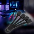 thumbnail image 4 of 600W 4x 8Pin PCIe To 16Pin 12VHPWR Adapter Cable With Enhances Safety For PC Enthusiasts Multicolor, 4 of 4
