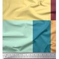 thumbnail image 2 of Soimoi Cotton Voile Fabric Geometric Panel Printed Fabric 1 Yard 56 Inch Wide, 2 of 3