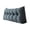C001- Dark Gray, variant on Xxl Vintage Cotton Linen Triangle Bed Back Cushion, Headboard Wedge Pillow, Bed Reading Pillow, Back Support for Couch, Plush Tufted Red Soft Pad, Multi-Use for Dorm, Living Room