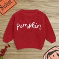 thumbnail image 4 of KPOPLK Baby Toddler Kids Girl Sweaters Long Sleeve Letter Embroidery Knit Pullover Toddler Tops 6 9 12 18 24 Months 2T 3T 4T,Size 4-5 Years, 4 of 6