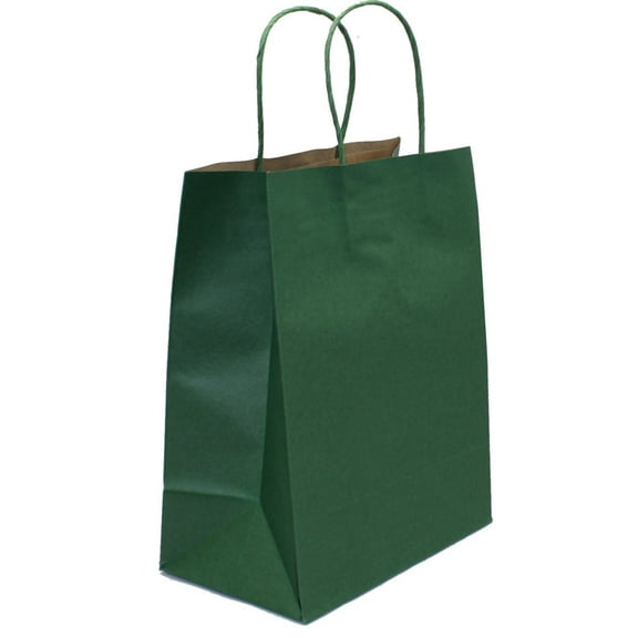 Medium Kraft Gift Bag - Forest Green