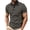 Brown, variant on Awwp Polo Shirts for Men, Men's Striped Polo Shirt Casual Golf T-Shirt Short Sleeve Lapel Top Oversized Large Size Sports Shirt Fashion Top Mens Polo Shirts Short Sleeve Blue Size: L