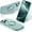 Green, variant on KOMI for iPhone 16 Pro Case 6.3", with Magnetic Ring Stand [Compatible with MagSafe] [Military Grade Protection] Slim Shockproof Translucent Protective Phone Case White