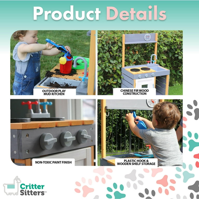 Outdoor play kitchen plastic deals