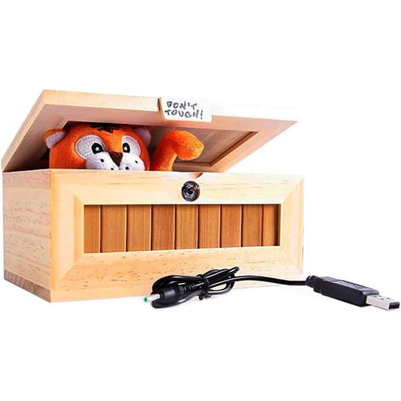 B2 No Toques Caja InúTil con Actitud DéJame en Paz Sorpresas MáQuina-Gags y Bromas Decorativas DiversióN Sin Fin