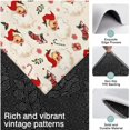 thumbnail image 3 of Beige Christmas Santa Pattern Kitchen Rugs Sets Of 3,Kitchen Runner Rugs Non Skid Washable,Decorative Kitchen Floor Mats for Kitchen,Sink,Laundry,17"x30"+ 17"x47" + 17"x59", 3 of 6