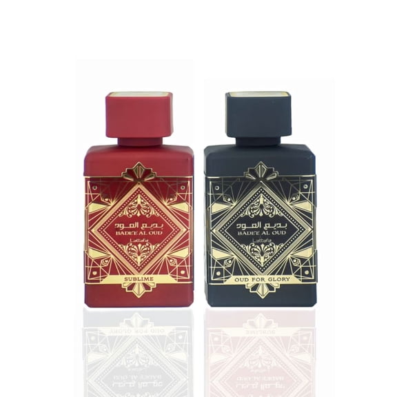 Bade'e Al Oud & Bade'e Al Oud Sublime EDP -100Ml (3.4Oz) by Lattafa Perfumes