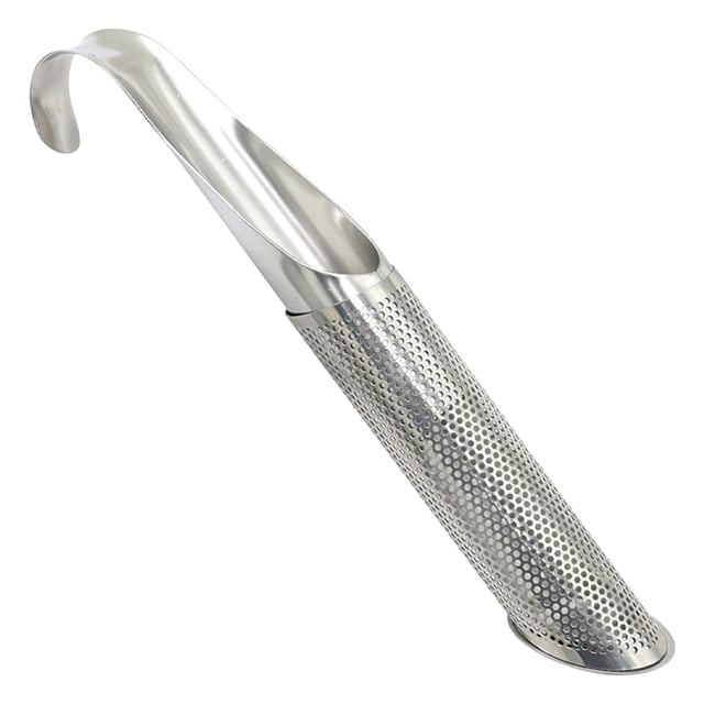 Stainless Tea Diffuser 2024 Upgrade Tea Artifact Creative Pipe Stainless Tea Infuser With Hanging Hook Handle Holes Tea Interval Diffuser Or Loose Tea Coffee