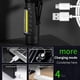 thumbnail image 3 of Linterna LED COB para acampar, resistente al agua, para correr, ciclismo (negro), 3 of 7