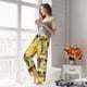 thumbnail image 5 of Fotbe Ethnic African Pantalones de Pijama para Mujer, Pantalones de Dormir, Pantalones Pj con Cordón y Bolsillos-Small, 5 of 6