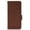 Brown, variant on Wallet Case for iPhone 15 Pro Max Card Slots Holder Kickstand Flip Case, Lychee Pattern PU Leather Shockproof Cover with Magnetic Clasp Drop Resistant Phone Case, Black