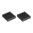 thumbnail image 5 of 10x35x35mm Black Aluminum Heatsink Thermal Adhesive Cooler for Cooling 3D Printers 2Pcs, 5 of 5