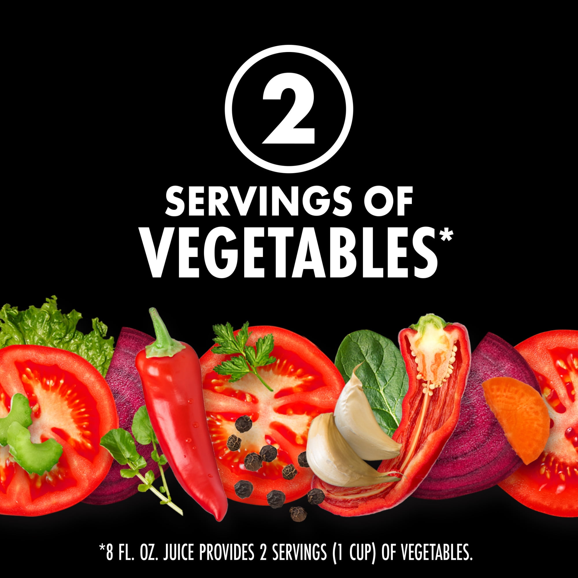 (6 pack) V8 Spicy Cajun 100% Vegetable Juice, 46 fl oz Bottle