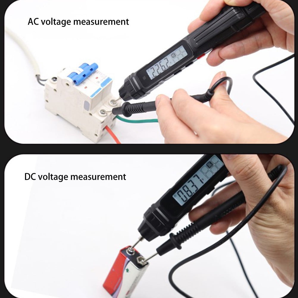 2 in 1 Digital Multimeter & Non- Voltage Tester - Smart, Safe &