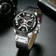 thumbnail image 3 of 8329 Reloj de pulsera de cuarzo para hombres de negocios. Reloj deportivo. Tres sub-marcados. C CURREN  Mirar, 3 of 7