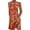 Watermelon Red, variant on IROINNID Wedding Guest Dresses for Women Semi Formal Evening Night Casual Homecoming Dress Sleeveless Ladies Printed Mini Hanging Neck Dress Trendy Halter Dress,Red