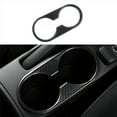 thumbnail image 5 of 3X Carbon Fiber Style ABS Central Console Water Cup Holder Panel Cover Trim for -3 CX3 2017 2018, 5 of 6