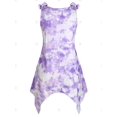thumbnail image 2 of Cráneo del tinte del lazo del lazo de hombro Tamaño de Halloween Plus Tank Top Rosegal Camisetas sin mangas de talla grande, 2 of 5