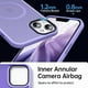 thumbnail image 5 of Entronix Funda Resistente y Magnética Compatible con iPhone 14 Pro: Protección Mate a Prueba de Golpes con Bordes Reforzados, Color Morado, 5 of 7