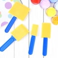 thumbnail image 2 of OUNONA 12Pcs Painting Sponge Brush Set Blue Absorbent Material Suitable for Various Art Painting Tasks, 2 of 8