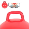 thumbnail image 3 of Lixada Durable Inflatable Jump Ball with Secure Handles for Kids and Adults - Green, Indoor & Outdoor Fun, Coordination Development, Easy Inflation, PVC Rubber Material, 440mm Diameter, 560mm Height, 3 of 6