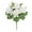 White-A, variant on Realistic Peony Silk Flower Bouquet - Artificial Wedding Centerpiece Decor Dusty Tone Floral Arrangement Waterproof Home Accent(White-A)