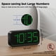 thumbnail image 5 of Reloj despertador digital Acedeck que funciona con pilas y pantalla grande, 5 of 9