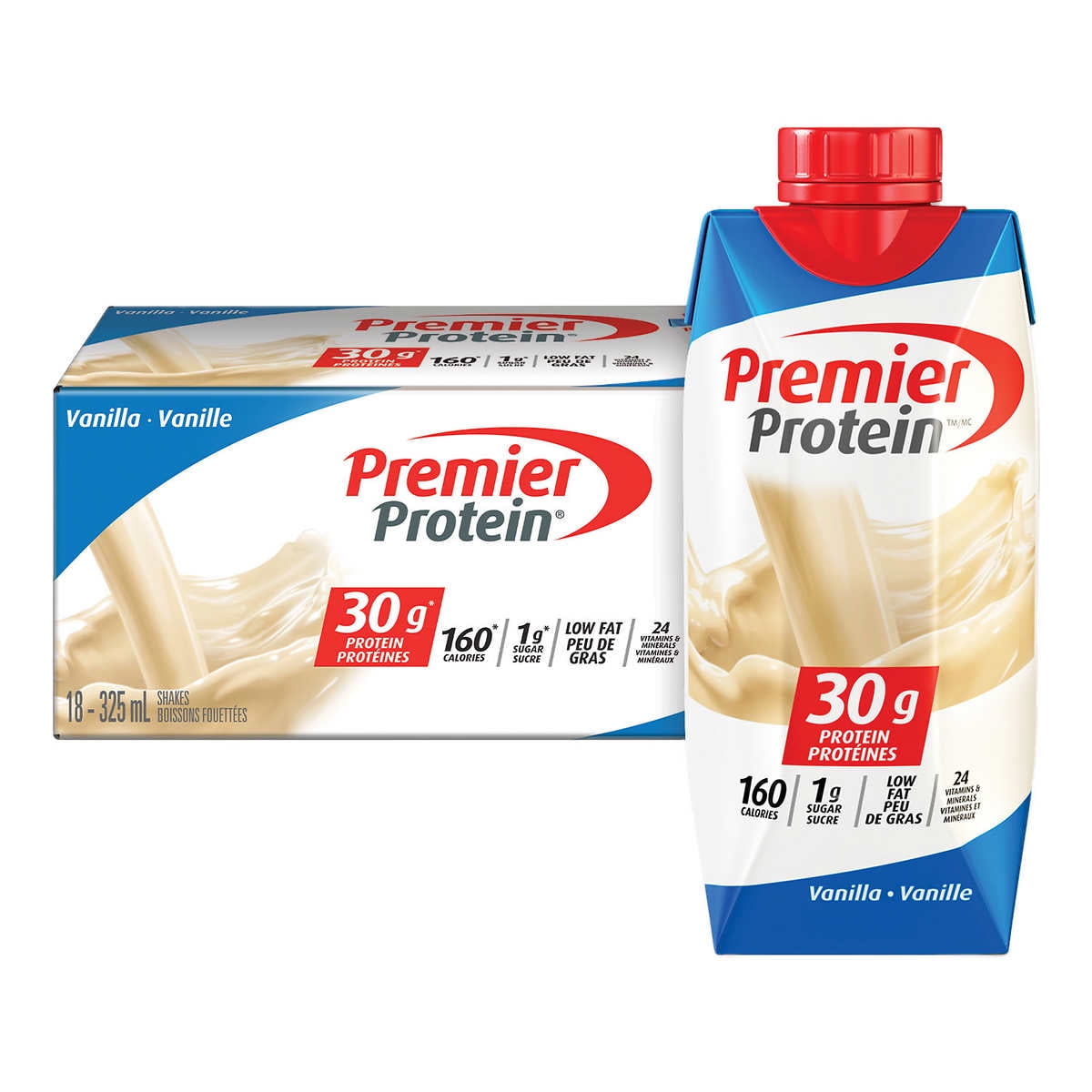 Premier Protein Highprotein Vanilla Shake 325 mL, 18count Walmart