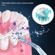 thumbnail image 5 of Irrigador oral eléctrico portátil para el hogar, hilo dental, rociador de agua, herramienta de lavado con boquilla, color blanco Sweethay HA007799-01B, 5 of 6
