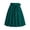 Green, variant on EDFBUYKRS Female Skirts High Waisted Skirts for Women Plus Size Brown Ladies Elegant Temperament Retro Solid Color Pocket Belt Skirt