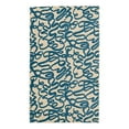 thumbnail image 1 of Linon Calibri Sasha Polypropylene 6'5"x9'3" Rug in Cream and Blue, 1 of 6