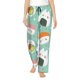 thumbnail image 1 of Fotbe Kawaii Sushi Pantalones de Pijama para Mujer, Pantalones de Dormir, Pantalones Pj con Cordón y Bolsillos-Large, 1 of 6