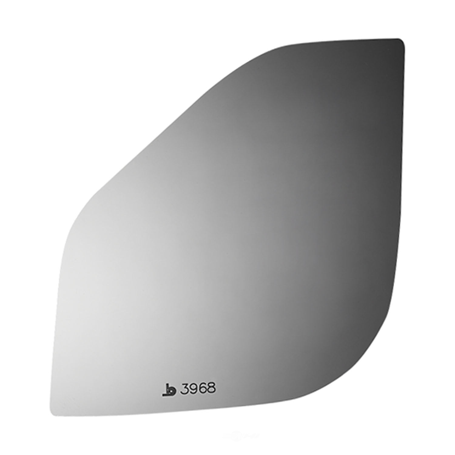 Burco Side View Mirror Replacement Glass - Clear Glass - 3968