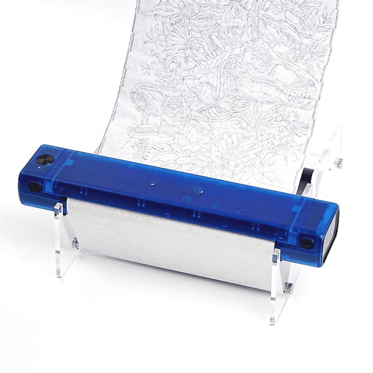 Transfer Paper - 95ft Tattoo Paper Roll, Double Layer Thermal for Long Drawing Function Transfer Machine,1set x stencil paper,As Shown