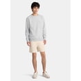 thumbnail image 2 of No Boundaries Crewneck Sweatshirt with Long Sleeves, Men's & Big Men's, 2 of 5