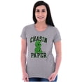 thumbnail image 3 of Business Smurf Boss Chasin Paper Women's Plus Size Shirt Brisco Brands 2X, 3 of 5