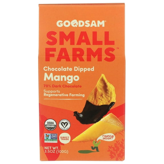 Goodsam Chocolate Covered Mango 3.5 oz (Pack of 6)