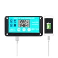 thumbnail image 4 of Contrôleur de Charge Solaire MPPT 12V/24V 10-100A Protection Multiple LCD Charge Rapide Chargeur de Pile 3.0 Régulateur Solaire avec Charge, Sûr à Utiliser, 4 of 5