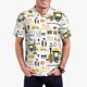 thumbnail image 1 of Balery Transportation Cartoon Camisa Polo de Hombre con Estampado, de Manga Corta y Tejido Medio, Camisa Tipo Golf Polo-XX-Large, 1 of 6