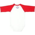 thumbnail image 4 of SuperHero - 12-24 Months 3/4 Length Red Sleeve Onesie, 4 of 8