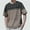Beige, variant on Men's Workout Shirts, Quick Dry Performance T-Shirt, Breathable Regular Fit Short Sleeve Active Wear for Gym and Casual Wear