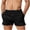 Black, variant on WIZUTIZ Men's See Through Beach Shorts Swim Trunks Elastic Mesh Swimming Boxer Briefs Lounge Pants Outdoor Sweatpants