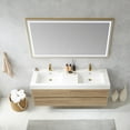 thumbnail image 3 of Miseno Mv703160m Palencia 60" Free Standing Double Basin Vanity Set - North Carolina Oak, 3 of 7